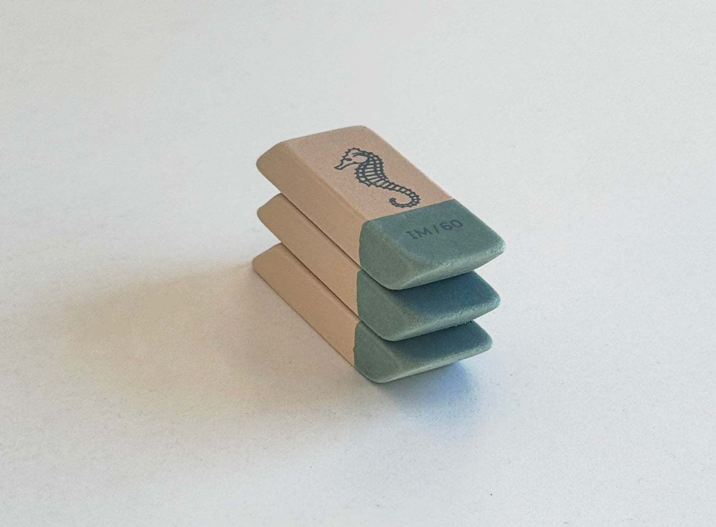 Vintage Seahorse Eraser